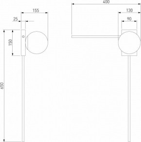 Бра Eurosvet Fredo 40034/1 белый в Можге - mozhga.mebel24.online | фото 4