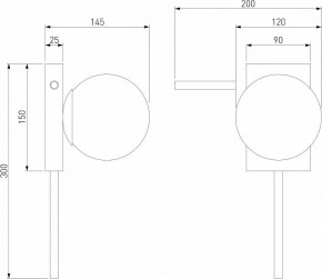 Бра Eurosvet Fredo 40036/1 черный жемчуг в Можге - mozhga.mebel24.online | фото 4