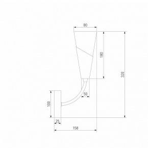 Бра Eurosvet Rhyton 60167/1 никель в Можге - mozhga.mebel24.online | фото 6