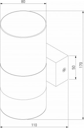 Бра Eurosvet Watford 40021/1 LED хром/дымчатый в Можге - mozhga.mebel24.online | фото 2