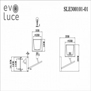Бра EVOLUCE Denice SLE300101-01 в Можге - mozhga.mebel24.online | фото 7