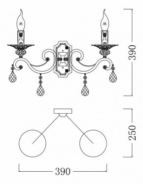 Бра Maytoni Grace ARM247-02-G в Можге - mozhga.mebel24.online | фото 4