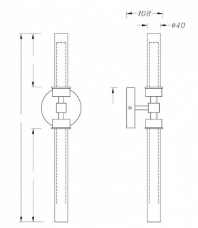 Бра Maytoni Stelo MOD116WL-L7B3K в Можге - mozhga.mebel24.online | фото 3