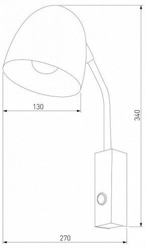 Бра TK Lighting Soho 4167 Soho Black в Можге - mozhga.mebel24.online | фото 2