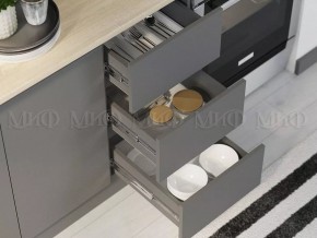 ЧЕЛСИ Кухонный гарнитур 2,0 м (Графит) в Можге - mozhga.mebel24.online | фото 2