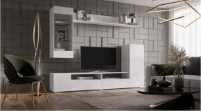 ДАЛЛАС Гостиная (модульная) цемент светлый в Можге - mozhga.mebel24.online | фото