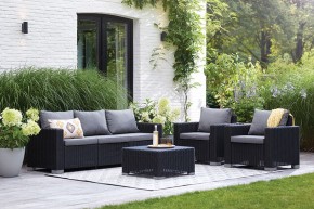 Диван Калифорния 3-х местный (California 3 Sofa), графит в Можге - mozhga.mebel24.online | фото 3