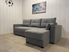 Диван угловой Комфорт-3 (НПБ+МДФ) велюр Galaxy Lite 26 в Можге - mozhga.mebel24.online | фото 2