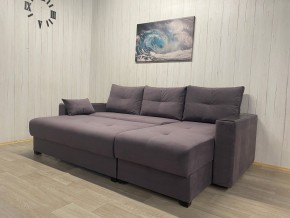 Диван угловой Комфорт-3 (НПБ+МДФ) велюр Monaco 8 в Можге - mozhga.mebel24.online | фото 2