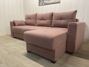 Диван угловой Комфорт-3 (НПБ) велюр Luma 16 в Можге - mozhga.mebel24.online | фото 2