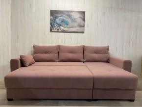 Диван угловой Комфорт-3 (НПБ) велюр Luma 16 в Можге - mozhga.mebel24.online | фото 4