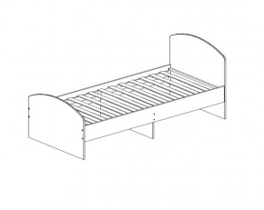 ДЖУНИОР Кровать (900) в Можге - mozhga.mebel24.online | фото 2