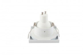 DK3014-WH Встраиваемый светильник влагозащ., IP 44, 50 Вт, GU10, белый, алюминий в Можге - mozhga.mebel24.online | фото 5