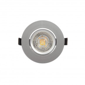 DK3020-CM Встраиваемый светильник, IP 20, 10 Вт, GU5.3, LED, серый, пластик в Можге - mozhga.mebel24.online | фото 1