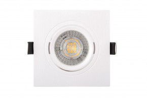 DK3021-WH Встраиваемый светильник, IP 20, 10 Вт, GU5.3, LED, белый, пластик в Можге - mozhga.mebel24.online | фото 1
