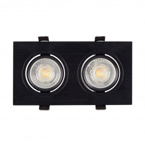 DK3022-BK Встраиваемый светильник, IP 20, 10 Вт, GU5.3, LED, черный, пластик в Можге - mozhga.mebel24.online | фото 2