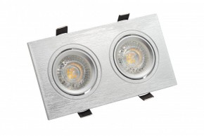DK3022-CM Встраиваемый светильник, IP 20, 10 Вт, GU5.3, LED, серый, пластик в Можге - mozhga.mebel24.online | фото 3