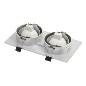 DK3022-CM Встраиваемый светильник, IP 20, 10 Вт, GU5.3, LED, серый, пластик в Можге - mozhga.mebel24.online | фото 4