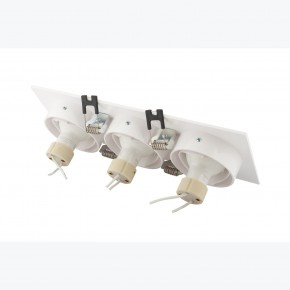 DK3023-WH Встраиваемый светильник, IP 20, 10 Вт, GU5.3, LED, белый, пластик в Можге - mozhga.mebel24.online | фото 4