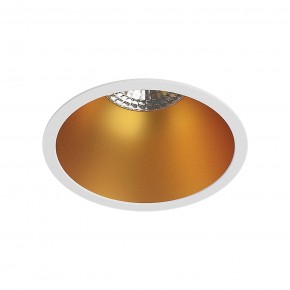 DK3026-WG Встраиваемый светильник, IP 20, 10 Вт, GU5.3, LED, белый/золотой, пластик в Можге - mozhga.mebel24.online | фото 1