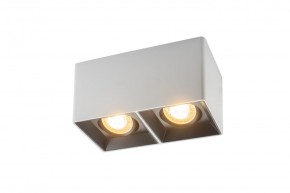 DK3035-WB Светильник накладной IP 20, 10 Вт, GU5.3, LED, белый/черный, пластик в Можге - mozhga.mebel24.online | фото 1