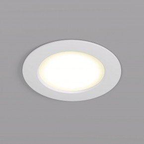 DK3046-WH Встраиваемый светильник, IP 20, 5Вт, LED, белый, пластик в Можге - mozhga.mebel24.online | фото 1