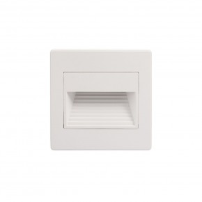 DK3050-WH Светильник встраиваемый в стену, IP 20, LED 3000, 1 Вт, белый, пластик в Можге - mozhga.mebel24.online | фото 3