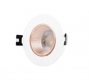 DK3061-WBR Встраиваемый светильник, IP 20, 10 Вт, GU5.3, LED, белый/бронзовый, пластик в Можге - mozhga.mebel24.online | фото 1