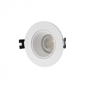 DK3061-WH Встраиваемый светильник, IP 20, 10 Вт, GU5.3, LED, белый/белый, пластик в Можге - mozhga.mebel24.online | фото 1