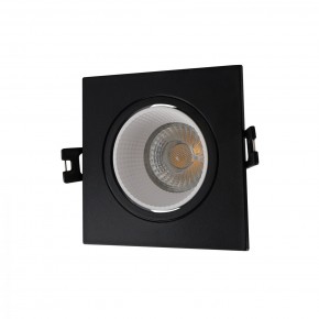 DK3071-BK+WH Встраиваемый светильник, IP 20, 10 Вт, GU5.3, LED, черный/белый, пластик в Можге - mozhga.mebel24.online | фото