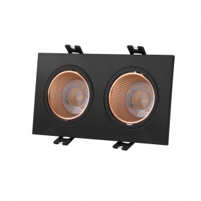 DK3072-BBR Встраиваемый светильник, IP 20, 10 Вт, GU5.3, LED, черный/бронзовый, пластик в Можге - mozhga.mebel24.online | фото 1