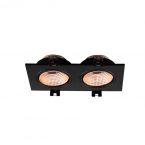 DK3072-BBR Встраиваемый светильник, IP 20, 10 Вт, GU5.3, LED, черный/бронзовый, пластик в Можге - mozhga.mebel24.online | фото 2