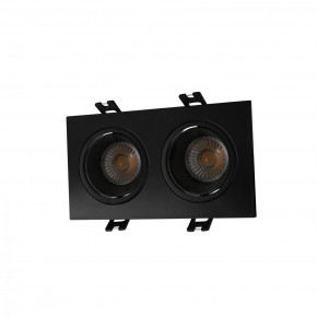 DK3072-BK Встраиваемый светильник, IP 20, 10 Вт, GU5.3, LED, черный/черный, пластик в Можге - mozhga.mebel24.online | фото 1