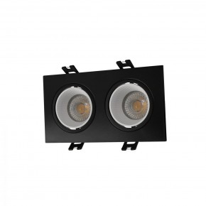 DK3072-BK+WH Встраиваемый светильник, IP 20, 10 Вт, GU5.3, LED, черный/белый, пластик в Можге - mozhga.mebel24.online | фото 1
