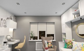 DK3072-BK+WH Встраиваемый светильник, IP 20, 10 Вт, GU5.3, LED, черный/белый, пластик в Можге - mozhga.mebel24.online | фото 3