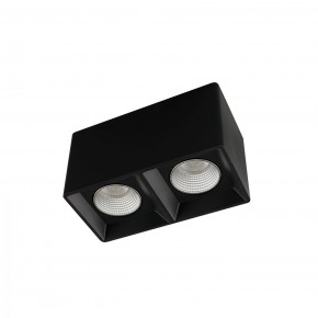 DK3085-BK+CH Светильник накладной IP 20, 10 Вт, GU5.3, LED, черный/хром, пластик в Можге - mozhga.mebel24.online | фото 1