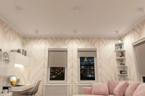 DK3090-WH+CH Светильник накладной IP 20, 10 Вт, GU5.3, LED, белый/хром, пластик в Можге - mozhga.mebel24.online | фото 2