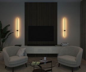 DK5014-BK Бра 1000 мм, 3000К, IP20, 12 Вт, черный, алюминий в Можге - mozhga.mebel24.online | фото 5