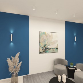 DK5022-WH Настенный светильник, IP20, до 15 Вт, LED, 2xGU10, белый, алюминий в Можге - mozhga.mebel24.online | фото 4