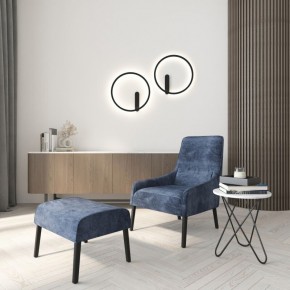 DK5035-BK Бра ROUND со светодиодом, IP20, 24W, 3000/4000/6500K, черный, алюминий в Можге - mozhga.mebel24.online | фото 8