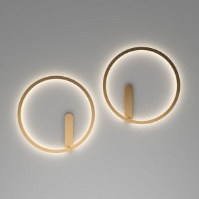 DK5035-SG Бра ROUND со светодиодом, IP20, 24W, 3000/4000/6500K, матовое золото, алюминий в Можге - mozhga.mebel24.online | фото 7