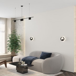 DK5060-BK Бра ORBIT, IP20, 3000К, LED, 10 Вт, черный матовый, алюминий в Можге - mozhga.mebel24.online | фото 6