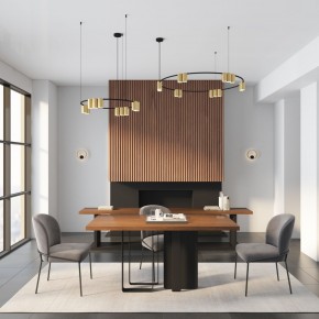 DK5060-BK+SG Бра ORBIT, IP20, 3000К, LED, 10 Вт, черный + сатинированное золото, алюминий в Можге - mozhga.mebel24.online | фото 6