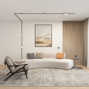 DK5072-DN Бра SHINE WALL со светодиодом, D104*H68, IP20, 3000К, 3W, RA?90, темный никель, алюминий в Можге - mozhga.mebel24.online | фото 5