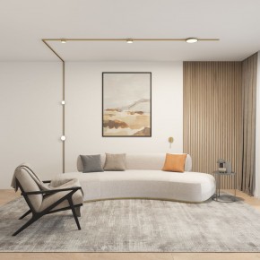 DK5072-SB Бра SHINE WALL со светодиодом, D104*H68, IP20, 3000К, 3W, RA?90, сатинированная латунь, алюминий в Можге - mozhga.mebel24.online | фото 5