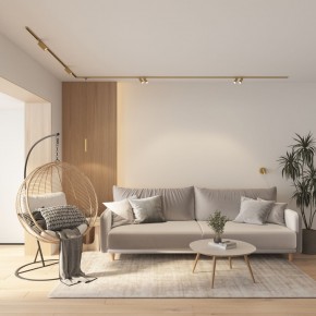 DK5072-SB Бра SHINE WALL со светодиодом, D104*H68, IP20, 3000К, 3W, RA?90, сатинированная латунь, алюминий в Можге - mozhga.mebel24.online | фото 8