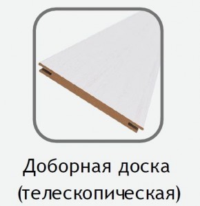 Доборная доска Вяз дымчатый (телескопическая) 2070х100х10 в Можге - mozhga.mebel24.online | фото