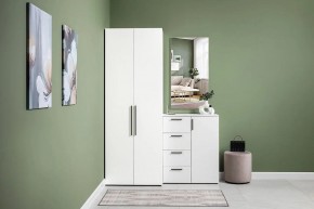 ЭЙР прихожая (модульная) Белый Шагрень в Можге - mozhga.mebel24.online | фото 26