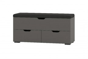 ФЛИНТ Диван (графит/черный) в Можге - mozhga.mebel24.online | фото 1