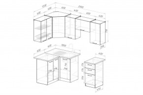 ГЛОРИЯ Кухонный гарнитур Оптима 5 (1200*2000 мм) в Можге - mozhga.mebel24.online | фото 2